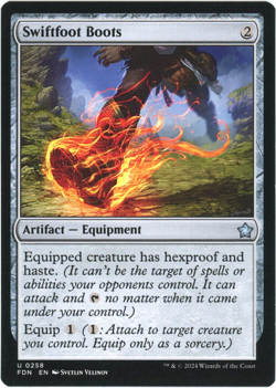 Swiftfoot Boots - Foundations - Magic the Gathering (MTG) - Image 1