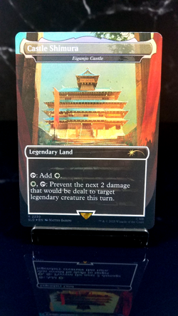 Castle Shimura - Eiganjo Castle Foil x1 #2230 - Ghost of Tsushim - Secret Lair - Image 1