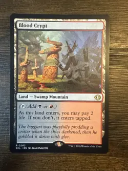 Blood Crypt (262) - Lorwyn Eclipsed (ECL) - MTG - Image 1