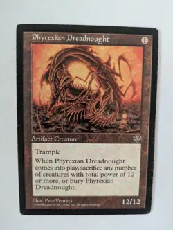 Phyrexian Dreadnought Mirage MTG Exc Free shipping with tracking 2 - Image 1