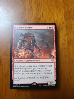 MTG Calamity Bearer Kaldheim 125/285 Regular Rare NM - Image 1