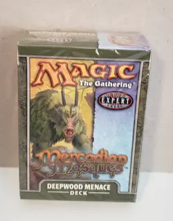 MTG TCG Sealed Mercadian Masques Deepwood Menace Theme Deck - Free Shipping! - Image 1