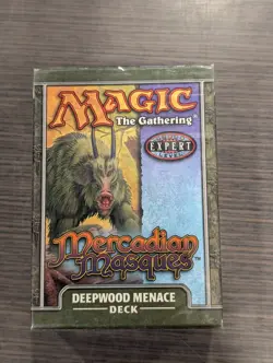 Mercadian Masques Deepwood Menace Theme Deck Magic the Gathering MTG 1999 Nice! - Image 1