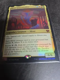 1x FOIL SLIVER GRAVEMOTHER - Commander - MTG - Magic the Gathering - Image 1