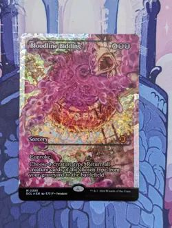 Bloodline Bidding (Showcase) Fracture Foil - Lorwyn Eclipsed - #395 - Image 1