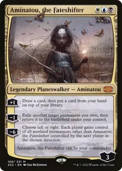 Aminatou, the Fateshifter Double Masters 2022 Regular MTG Mythic Rare - Image 1