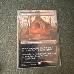 Blood Crypt (Borderless) Lorwyn Eclipsed Regular - Image 1
