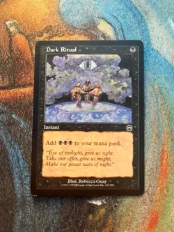 Dark Ritual, Mercadian Masques, MTG Singles - played condition - Image 1