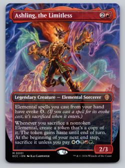 Ashling, the Limitless Borderless - Lorwyn Eclipsed MTG - Image 1