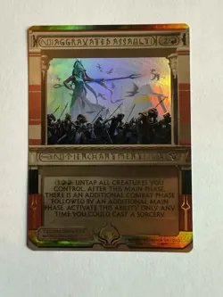 Aggravated Assault Masterpiece Series: Amonkhet Invocations Foil - Image 1