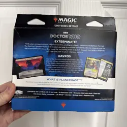 Magic The Gathering Universes Beyond: Doctor Who Masters Of Evil Commander Deck - Image 2