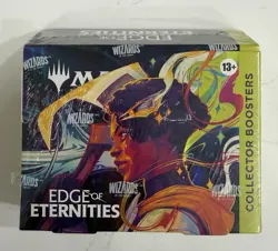 Magic The Gathering: Edge Of Eternity Collector Booster Box Factory Sealed - Image 1