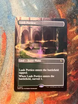 Lush Portico (Borderless) - Murders at Karlov Manor - excellent condition - Image 1