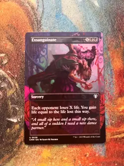 Exsanguinate (Borderless), Commander Masters, MTG Singles - Image 1