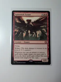 Spinerock Tyrant Lorwyn Eclipsed Regular - NM Mythic #0159 - Image 1