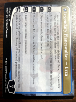 MTG - The Mightstone and Weakstone 238 - The Brothers' War - Regular Rare - NM - Image 2