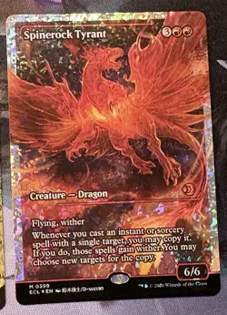 Spinerock Tyrant (0399) Showcase Fracture Foil - Lorwyn Eclipsed - NM - Image 1