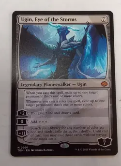 Ugin, Eye of the Storms - 1 - TDM - NM - MTG Magic the Gathering - Image 1