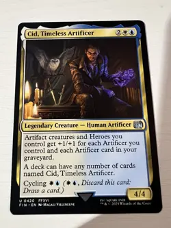 MTG Cid, Timeless Artificer 420 - FINAL FANTASY #420 - Image 1