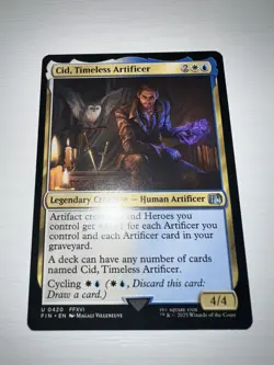 MTG Cid, Timeless Artificer 420 - FINAL FANTASY #420 - Image 2
