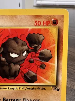 Pokemon TCG Geodude Fossil 47/62 1st Edition LP - Image 3