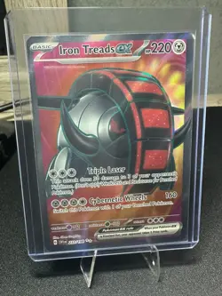 Pokemon Scarlet & Violet Ultra Rare Holo 233/198 Iron Treads ex - Image 2