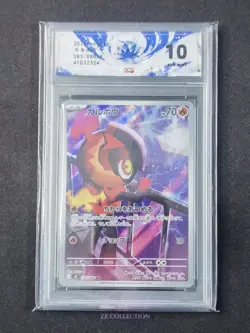 2025 Pokemon TCG Japanese Charcadet M2 083/080 AR Inferno X Holo #5 ACG 10 - Image 1