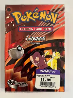 Pokemon Theme Deck Giovanni Sealed - Free Shipping 742818062282 - Image 1