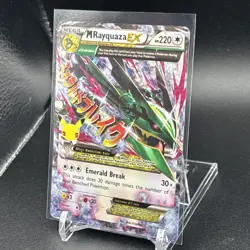 Pokemon 2021 Celebrations Mega M Rayquaza EX 76/108 NM/Mint 🔥🔥🔥 - Image 2