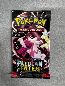 Pokemon TCG Paldean Fates Booster Pack NEW SEALED - Image 1