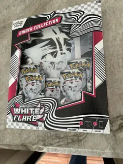 Pokemon TCG White Flare Binder Collection - Sealed - Image 2
