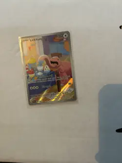 Pokemon TCG Lickitung Illustration Temporal Forces 180/162 - Image 1