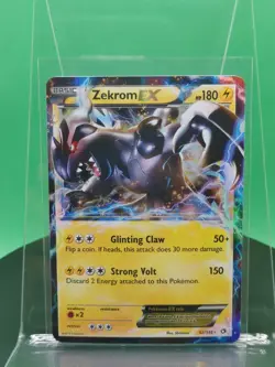 Zekrom EX 52/113 Black & White Legendary Treasures Holo 2013 English Pokemon TCG - Image 1