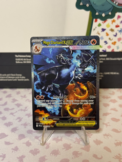 Pokemon Mega Charizard X ex 125/094 Me02: Phantasmal Flames Holo NM - Image 1