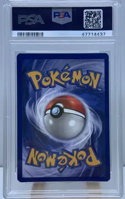PSA 9 Ditto Holo Rare 1999 Pokemon Fossil 3/62 - Image 2