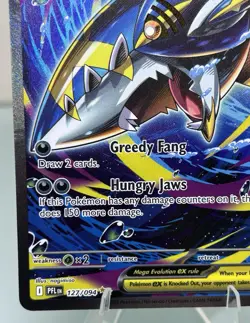 Pokemon TCG - Mega Sharpedo Ex 127/094 - Phantasmal Flames - Full Art - NM - Image 4