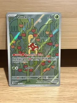 SHUCKLE Illustration Rare Holo #136/132 Pokemon Mega Evolution English M/NM - Image 1