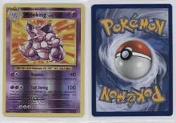 Nidoking Reverse Foil Pokemon XY Evolutions 20th Anniversary #45 - Image 3