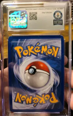 2000 POKEMON TEAM ROCKET FIRST EDITION #6/82 DARK DUGTRIO HOLO CGC RECORD HOLDER - Image 2