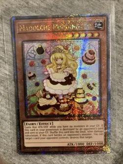 Yugioh Madolche Puddingcess RA04-EN186 Quarter Century Secret Rare NM Presale - Image 1
