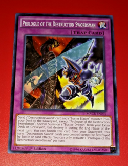 Yugioh Prologue of the Destruction Swordsman MACR-EN075 1st ed NM - Image 1