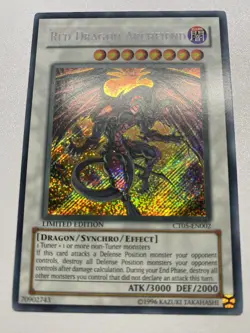 Yugioh Red Dragon Archfiend Secret Rare CT05-EN002 MP - Image 1