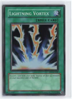 Yugioh - Lightning Vortex FET-EN040 Unlimited - Flaming Eternity - Image 1