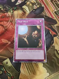 Trap Hole Platinum Secret Rare RA03-EN085 1ST ED NM Yugioh - Image 1