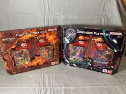 One Piece Card Game Illustration Boxes Vol 5 & Vol 6 (LOT) SEALED - Image 1