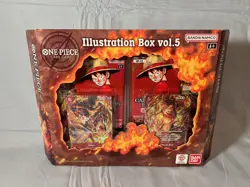 One Piece Card Game Illustration Boxes Vol 5 & Vol 6 (LOT) SEALED - Image 5