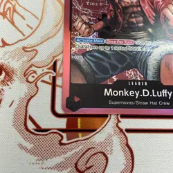 One Piece English Monkey.D.Luffy ST01-001 Leader Foil - Near Mint - Image 2