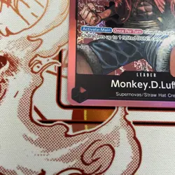 One Piece English Monkey.D.Luffy ST01-001 Leader Foil - Near Mint - Image 2