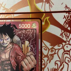 One Piece English Monkey.D.Luffy ST01-001 Leader Foil - Near Mint - Image 4