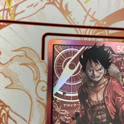 One Piece English Monkey.D.Luffy ST01-001 Leader Foil - Near Mint - Image 5